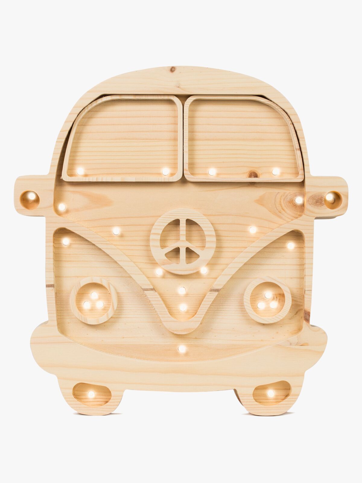 Little Lights Lampe Van, Træ