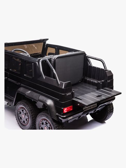 Mercedes Benz G63 6X6 Elbil, Sort