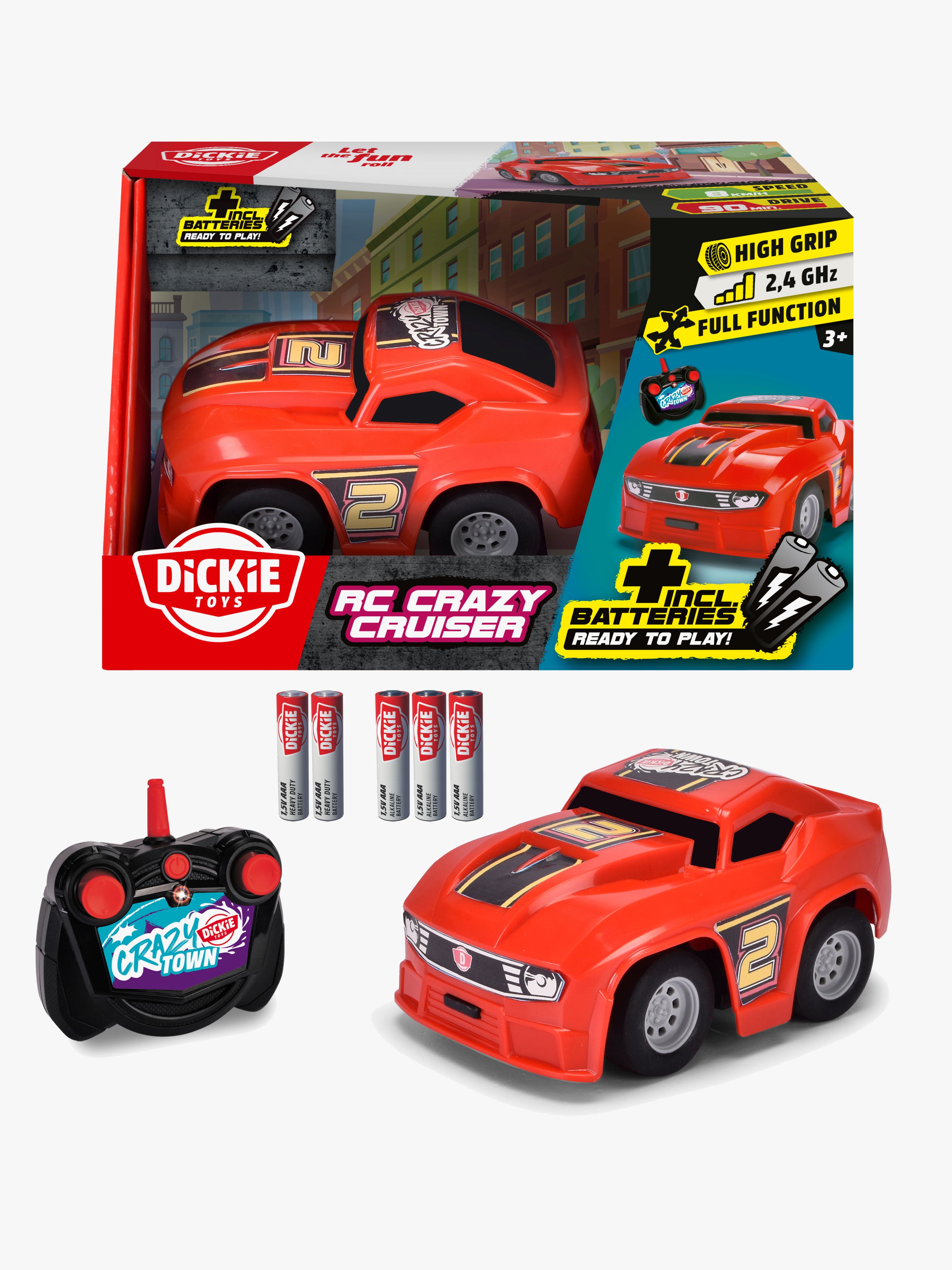 Dickie Toys Crazy Cruiser Fjernstyret Bil