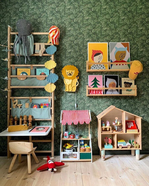 Little Lights Lampe Løve, Gul