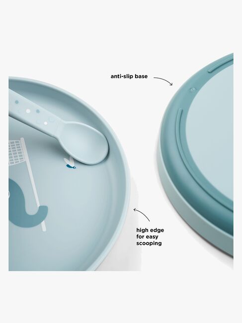 Done By Deer Foodie Tallerken Elphee, Blå