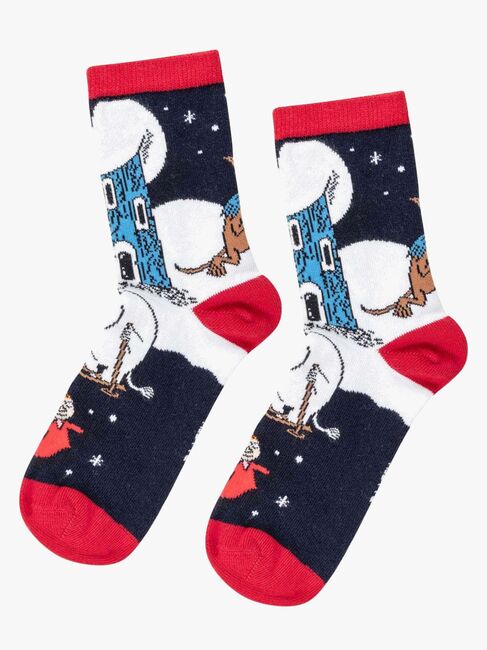 Moomin By Martinex Winterland Strømper, Dark Blue 72589899-DarkBlue-1616_1.jpg