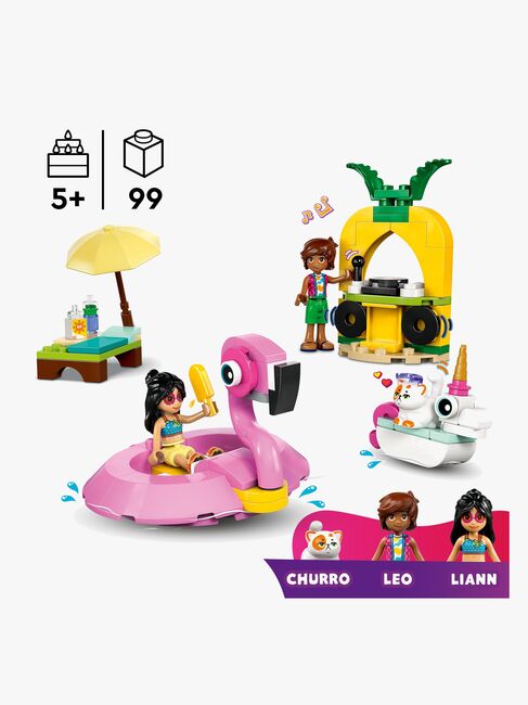 LEGO Friends 42658 Poolparty med enhjørning og flamingo