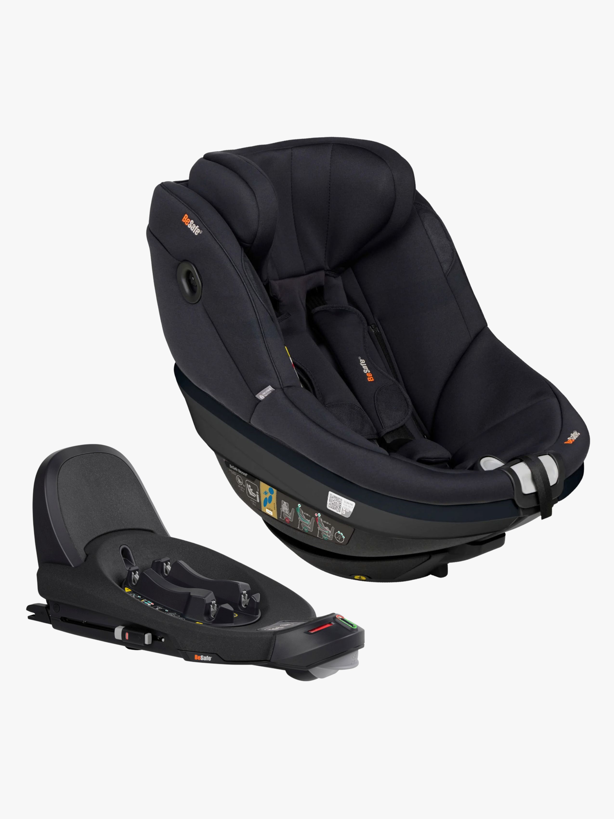 BeSafe Beyond² Autostol inkl. Beyond Base, Black Soft Breeze