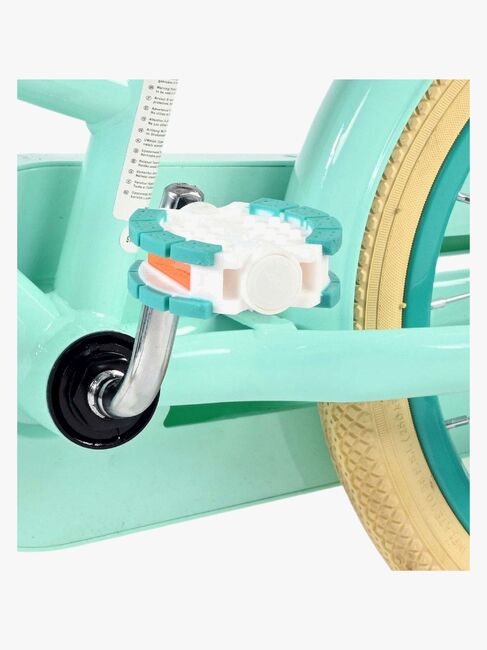 Volare Excellent Cykel med Kurv 14 Tommer, Grøn