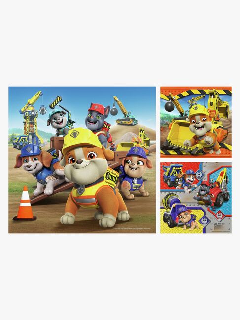 Ravensburger Rubble & Crew Arbejdskøretøjer Puslespil 3x49 Brikker