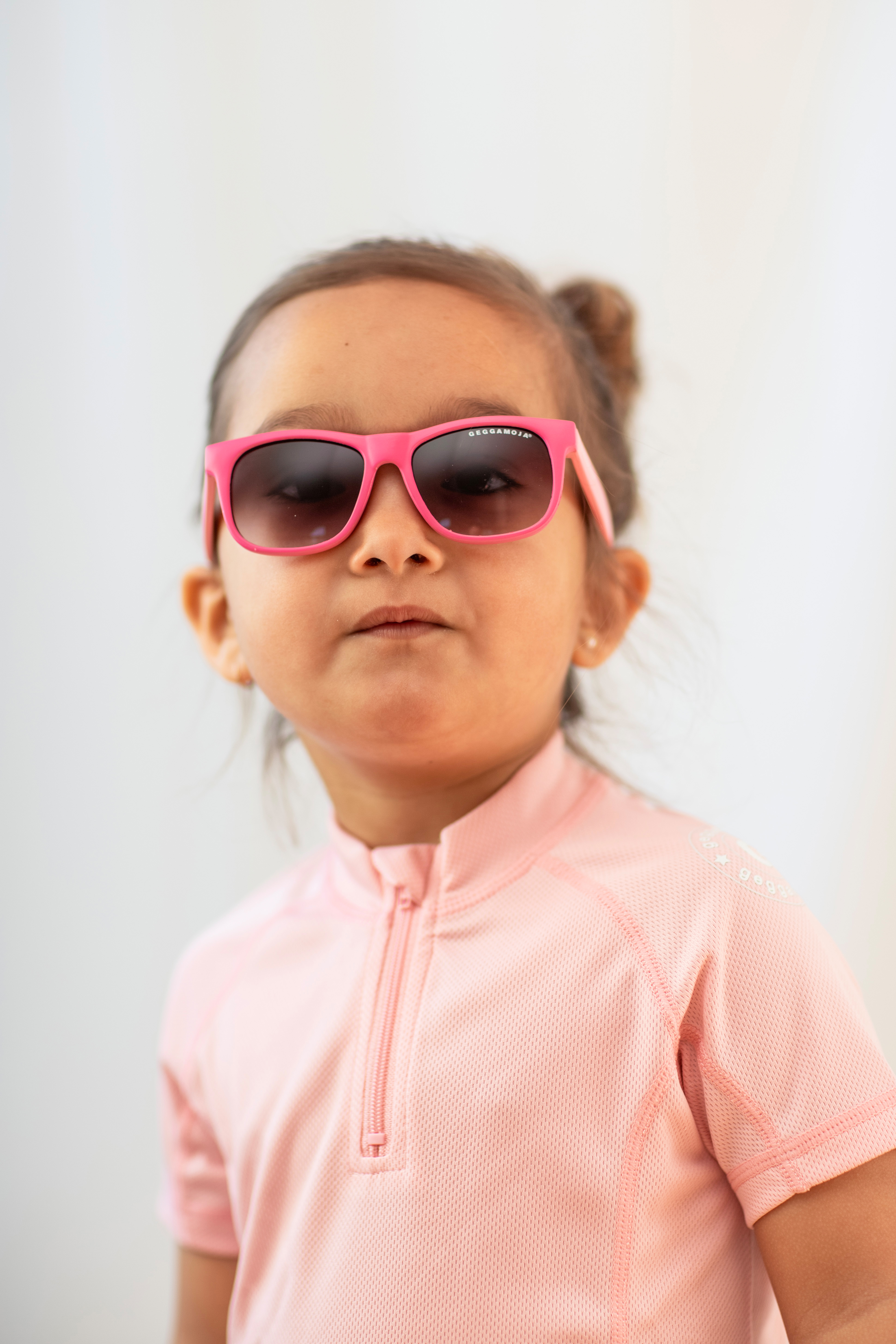 Geggamoja  Fleksible Solbriller Breakproof, Pink, 0-18 mdr.