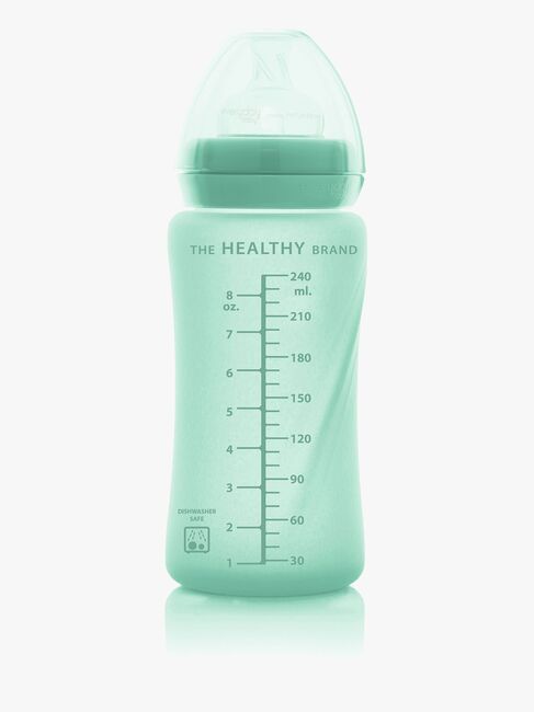 Everyday Baby Sutteflaske Glas 240 ml, Mintgrøn