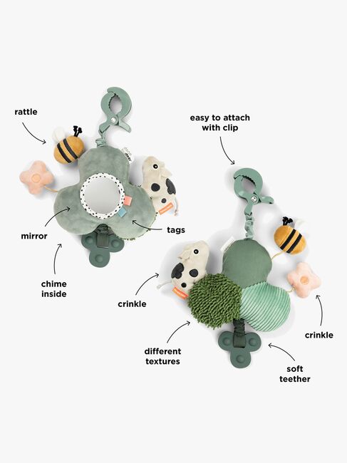 Done By Deer Tiny Farm Aktivitetslegetøj, Grøn