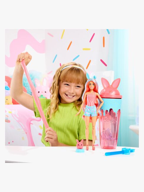 Barbie Pop Reveal Dukke Animal Party Kanin