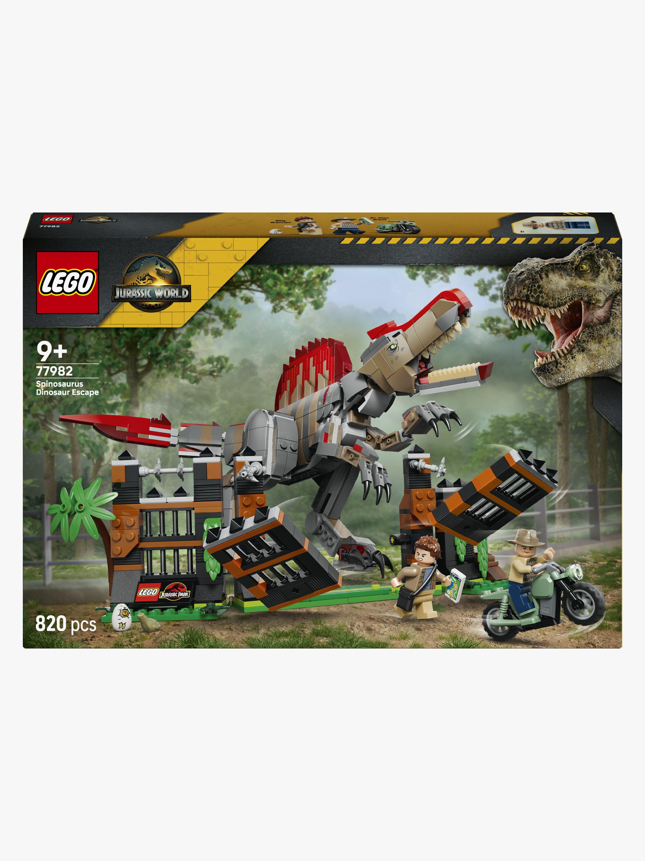 LEGO Jurassic World 77982 Spinosaurus-dinosaurflugt