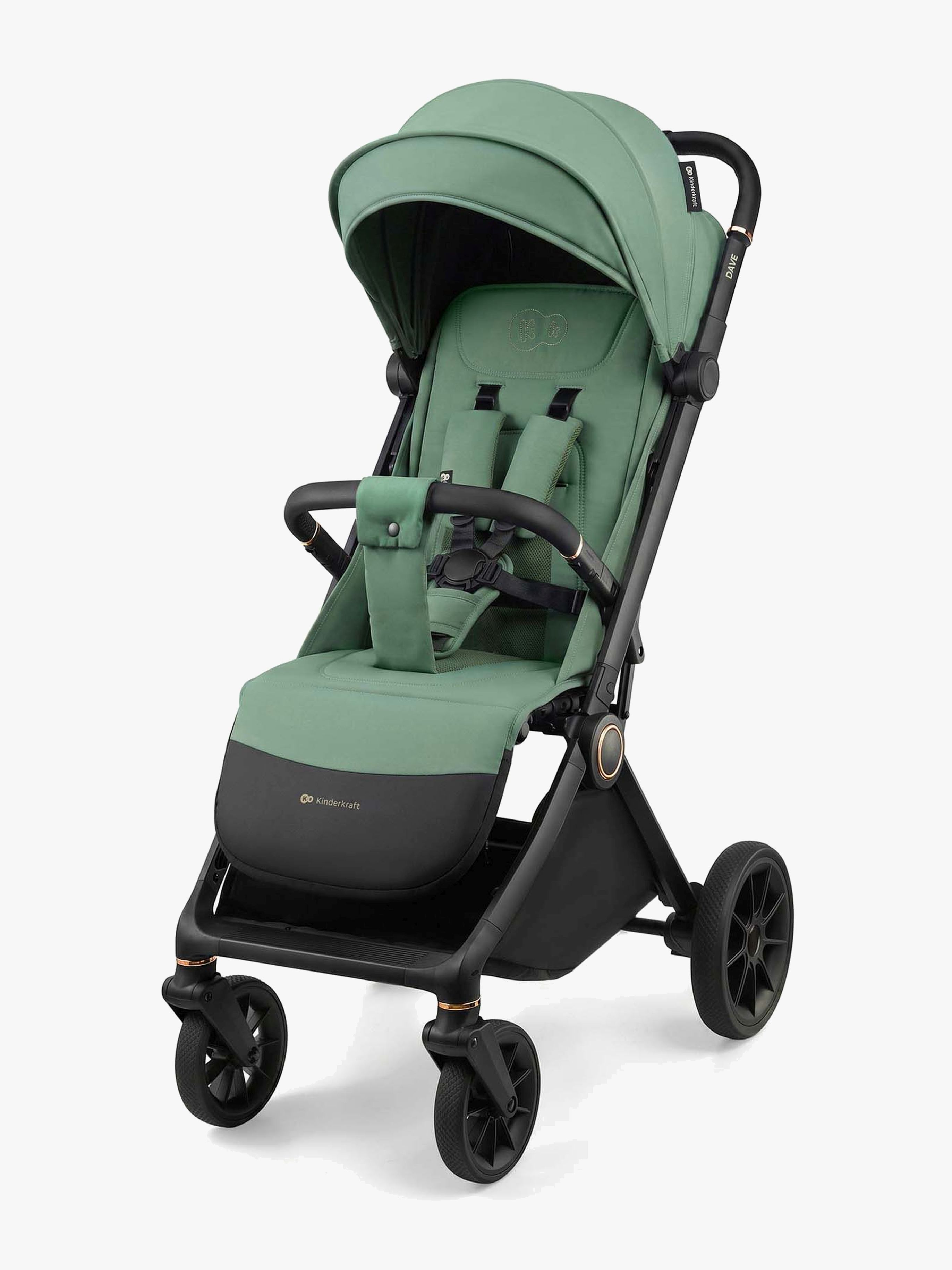 Kinderkraft Dave Klapvogn, Sage Green