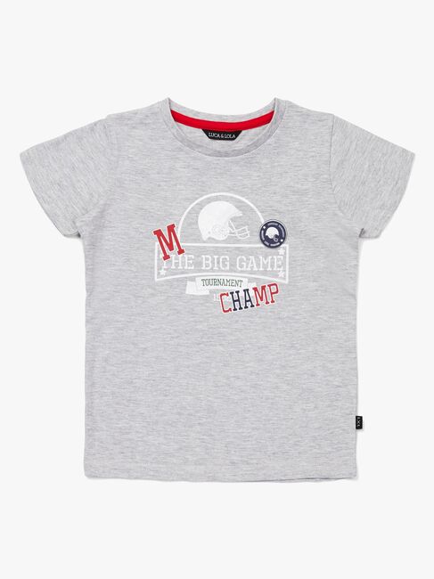 Luca & Lola San Marino T-Shirt 2-pak, Grey/Red