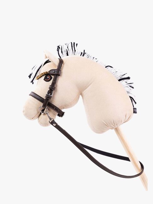 My Hobby Horse Hovedtøj med Guldstene, Brun