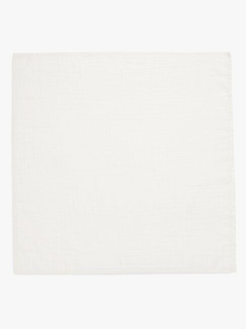 Jollein Tæppe/ Stofble i Musselin 4-pak, Sea Green/Ivory