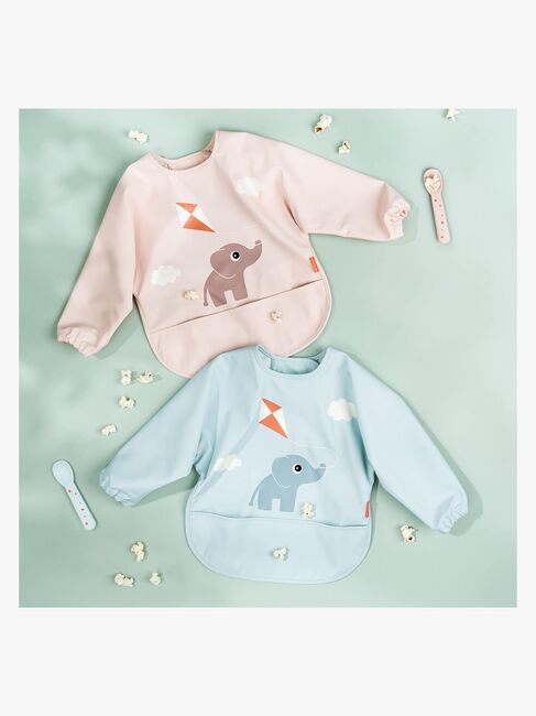 Done By Deer Playground  Langærmet Hagesmæk, Blue