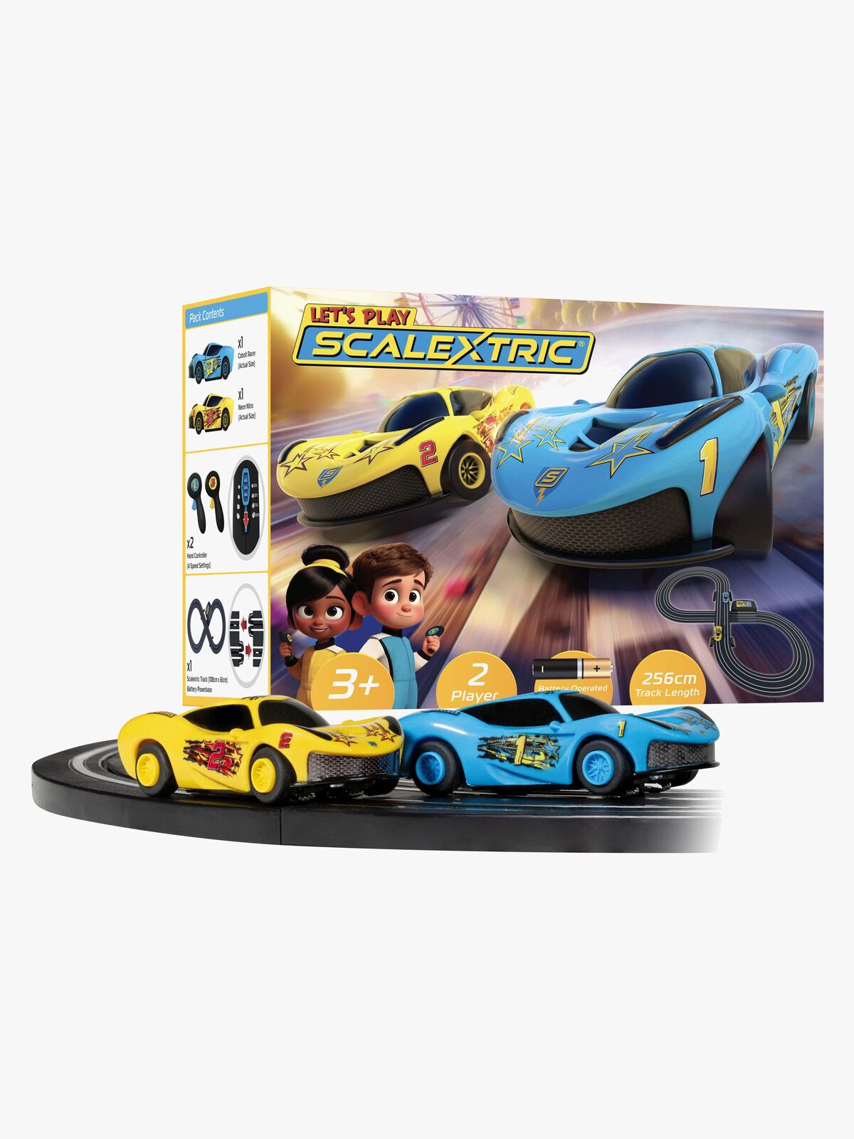 Scalextric Let's Play Racerbane 1:64