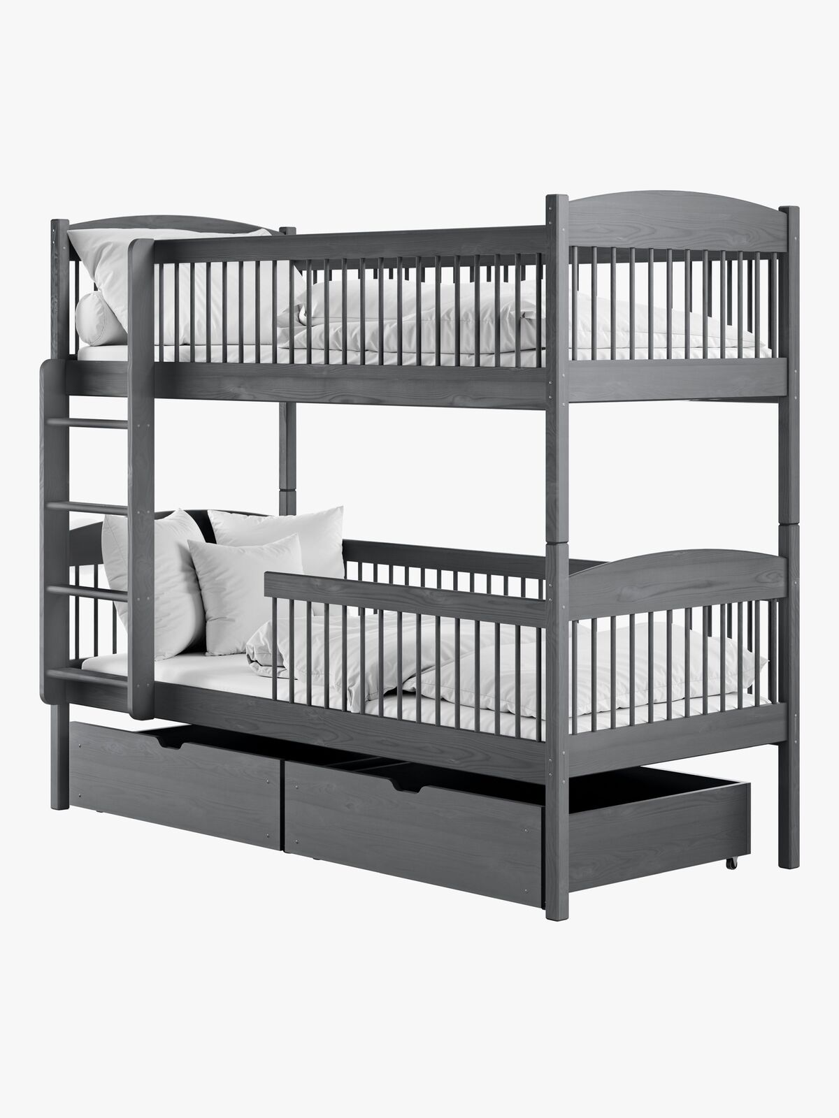 Lano Meble LUNA Køjeseng 90x200, Graphite