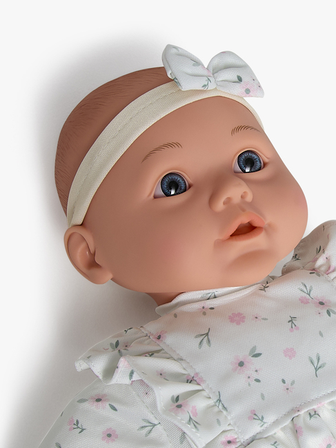 Cloudberry Castle Dukke med Bærekurv 40 cm, Pink