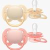 Philips Avent Ultra Soft-sut 0-6m 2-pak, Gul/Orange
