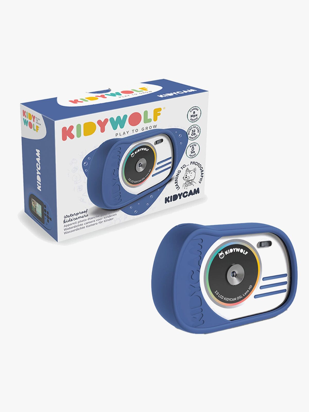 Kidywolf KIDYCAM Kamera, Blå