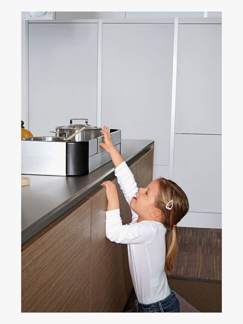 Reer Komfurbeskyttelse Aluminium