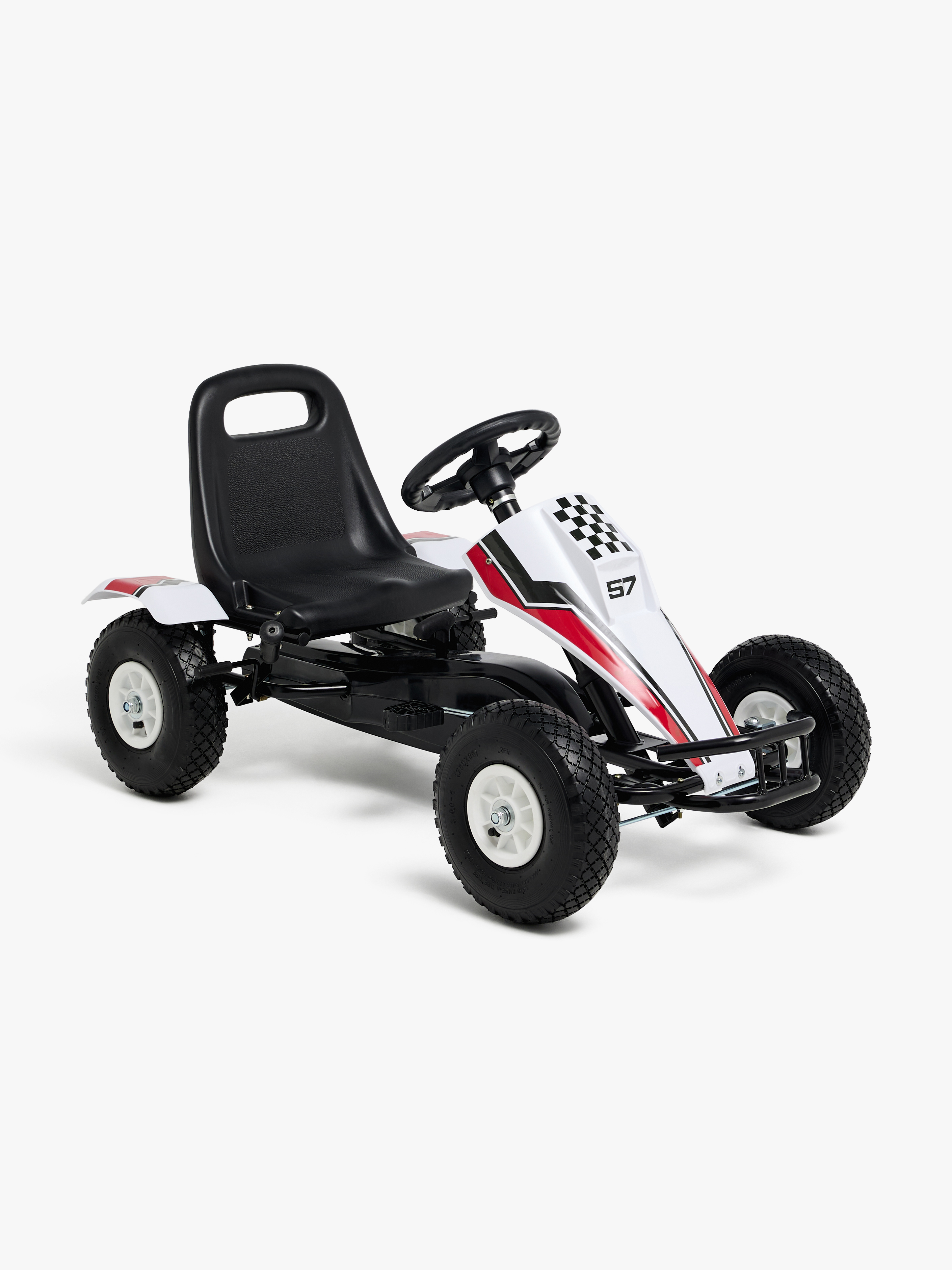 Alex's Garage Pedalgokart, Hvid