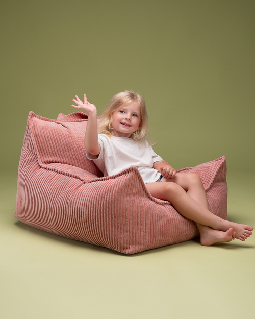 Wigiwama Sækkestol, Pink Mousse