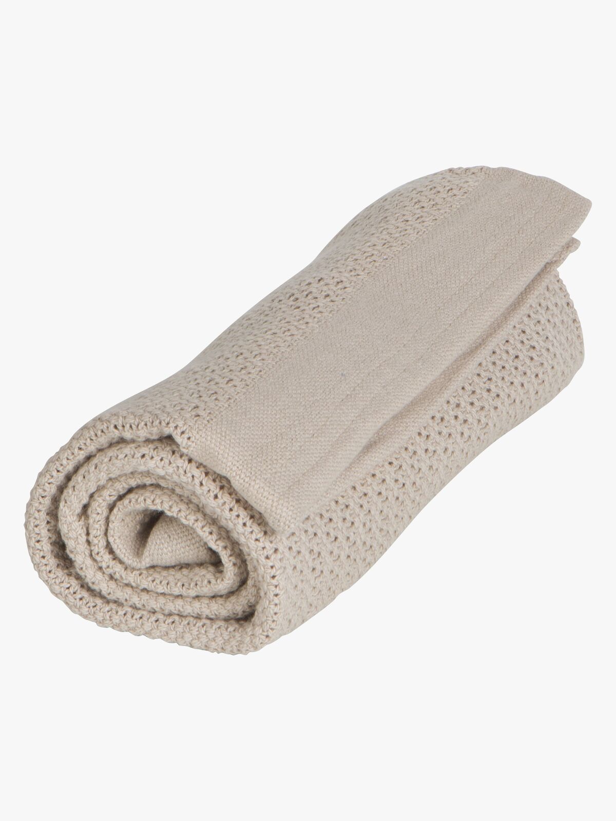 Vinter & Bloom Soft Grid Hæklet Babytæppe, Golden Sand