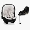 Lionelo Moxie i-Size Autostol Baby inkl. Base, Beige Sand