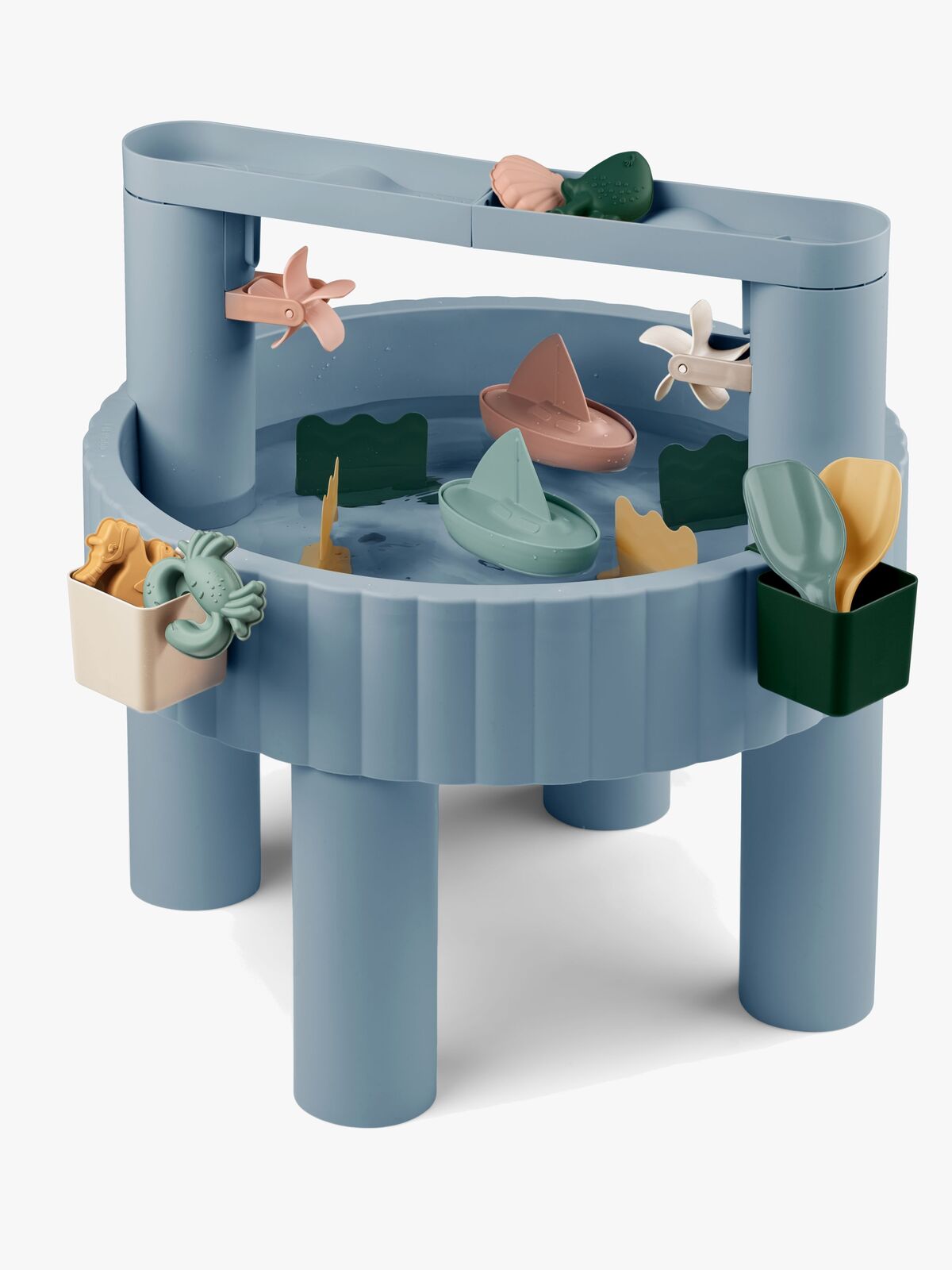LIEWOOD Sepp Aktivitetsbord Vand & Sand, Blå