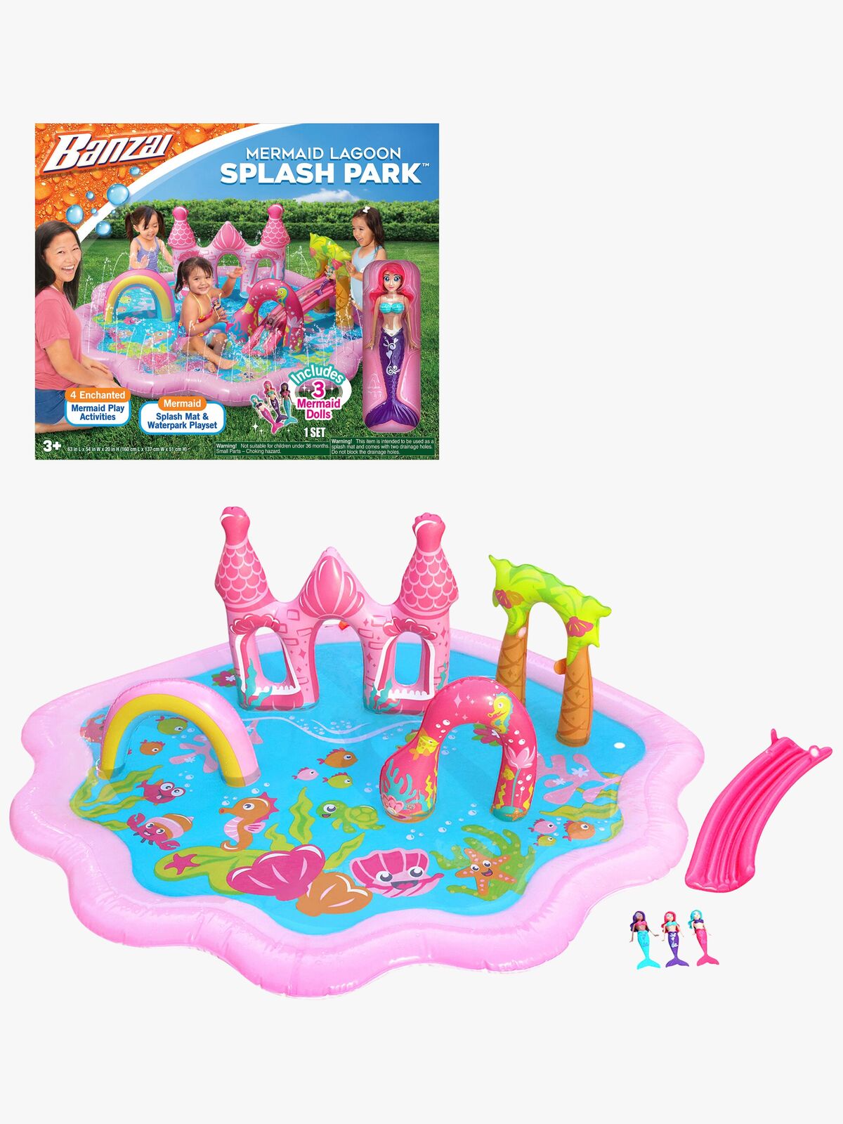 Banzai Vandlegepark med Havfruedukker