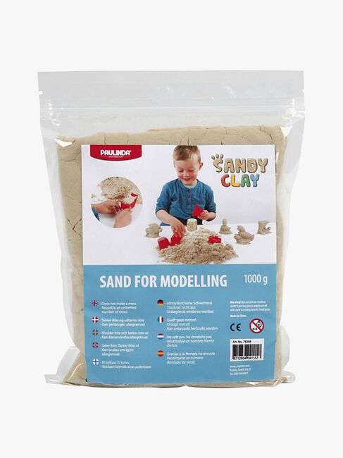Sandy Clay Modellersand 1 kg, Beige