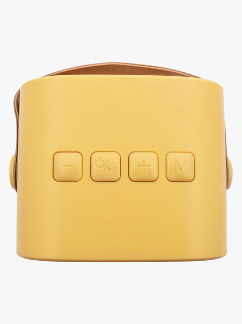 Lalarma Bluetooth-højttaler med Trådløs Mikrofon, Gul