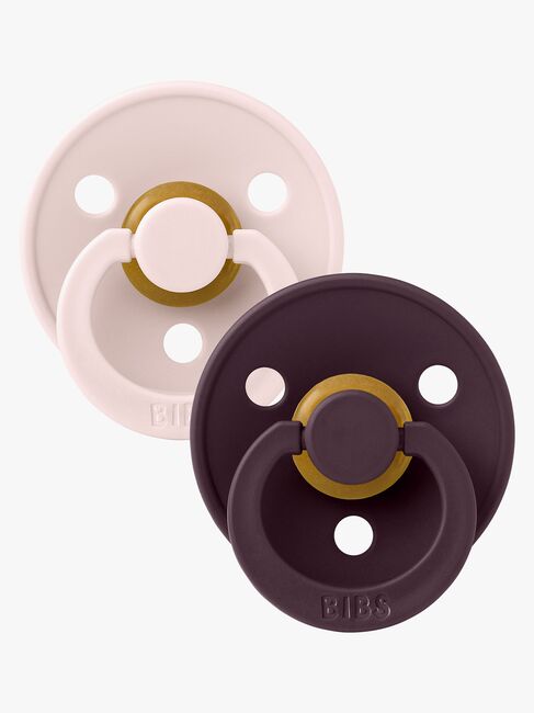 BIBS Colour Sut 2-pak Str. 1, Petal/Plum