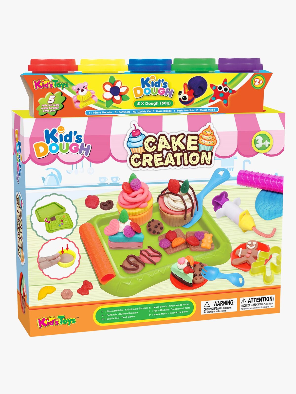 Kid´s Dough Modellervoks Kage
