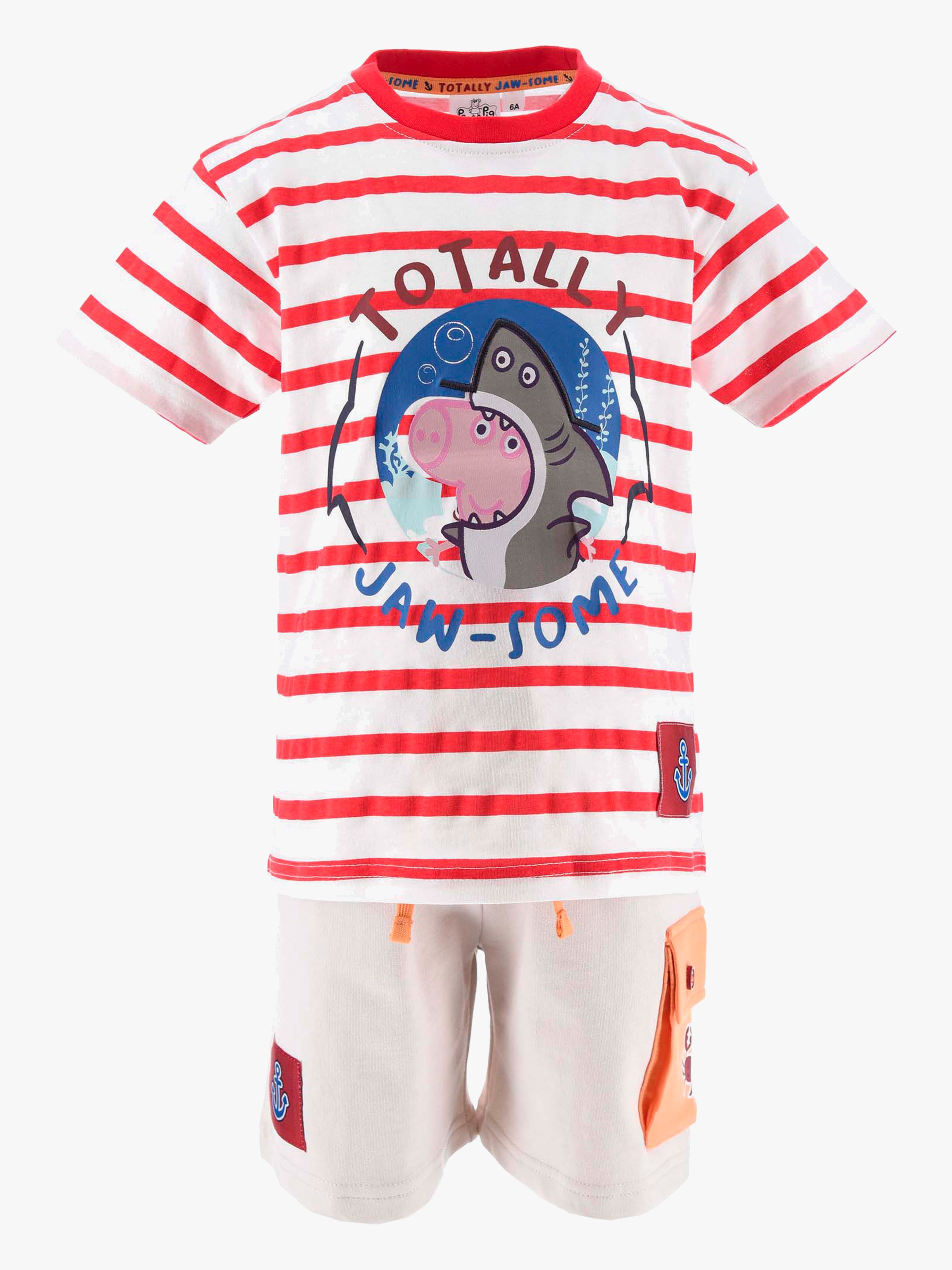 Gurli Gris Tøjsæt, Rød, 3 år