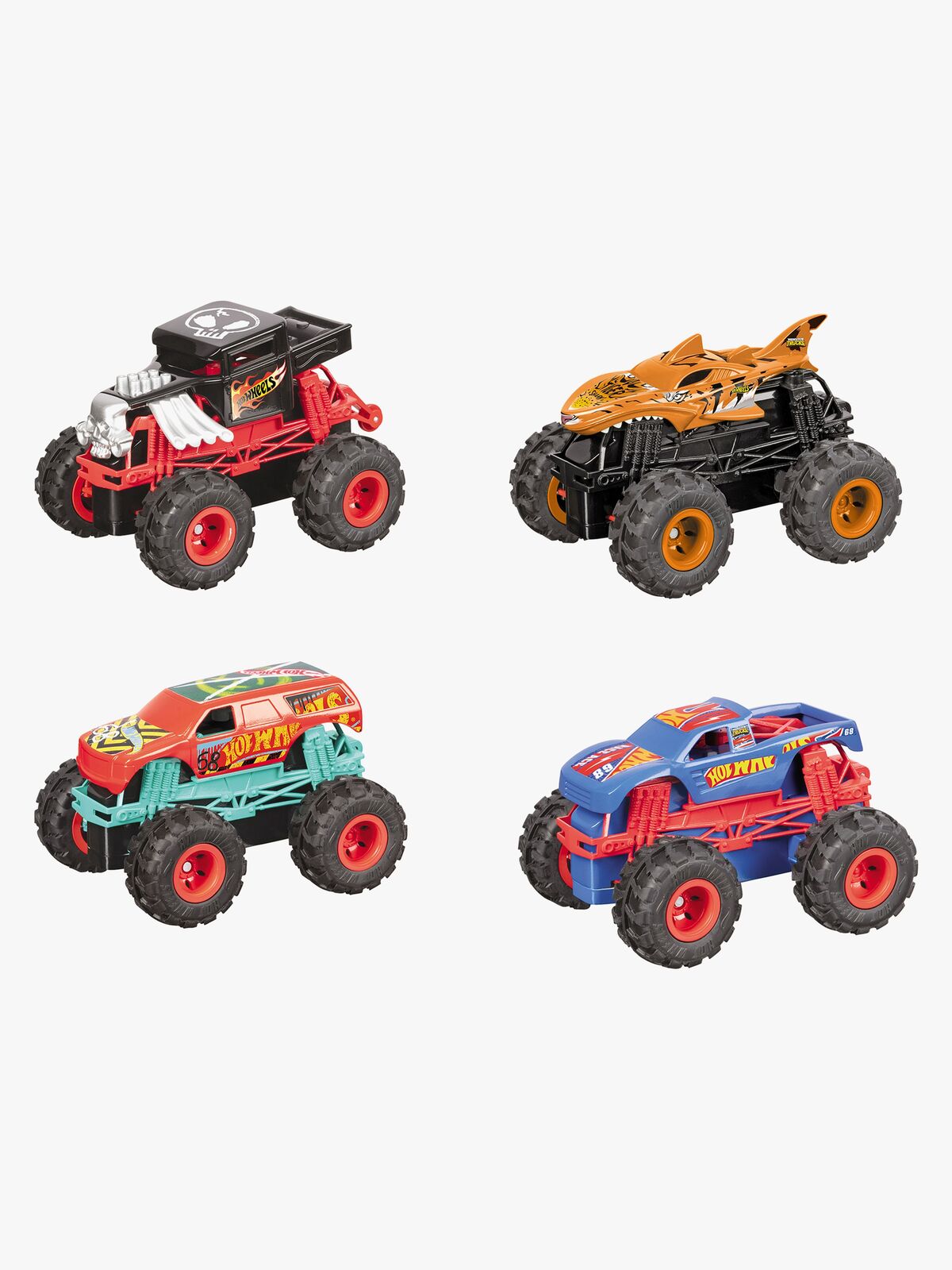 Hot Wheels Fjernstyret Monstertruck Blandet Udvalg