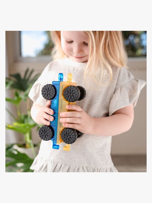 Connetix Rainbow Magnetiske Byggeklodser Bilpakke 2-pak