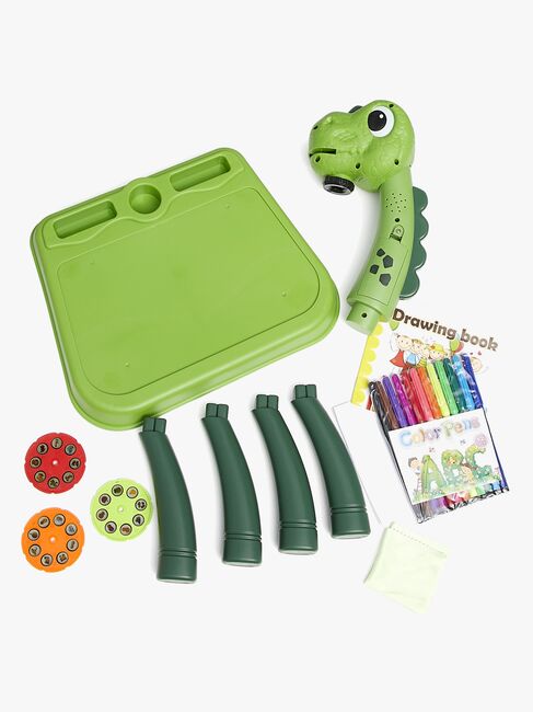 Fippla Tegnetavle med Projektor & Lys Dinosaur