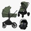 Lionelo MIKA Plus 3-in-1 Duovogn, Green Olive