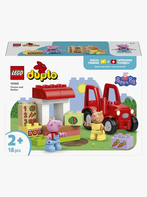 LEGO DUPLO Peppa Pig 10468 Traktor og marked