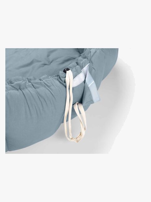 Play&Go Organic Bloom Legetæppe, Dusty Blue