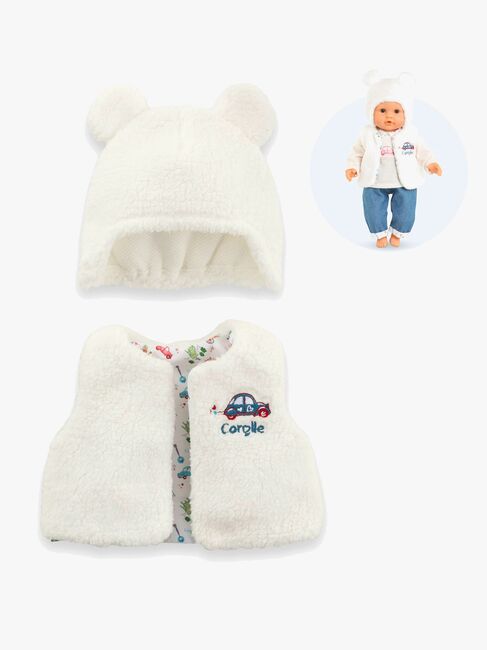 Corolle Dukketøj Hue & Vest 30 cm