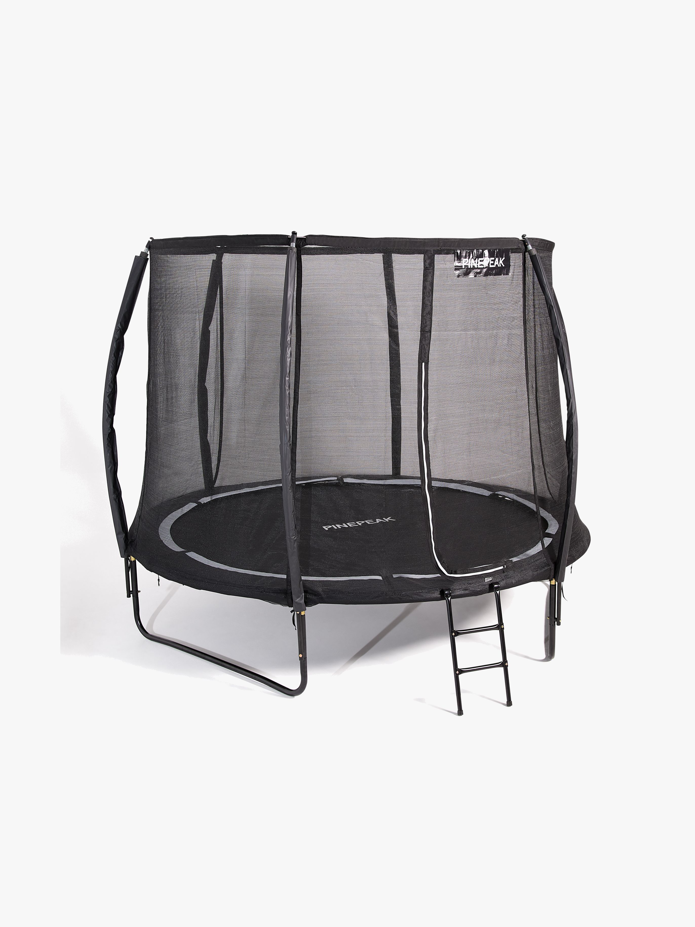 Pinepeak Lantern Trampolin inkl. Sikkerhedsnet 305 cm, Sort