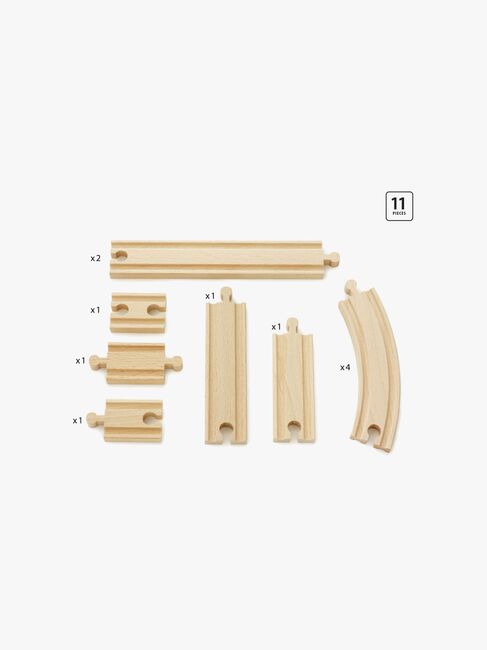 BRIO World 33401 Skinnesæt 11 Dele