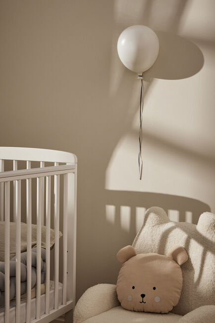 Alice & Fox BIBI Væglampe Ballon, Hvid