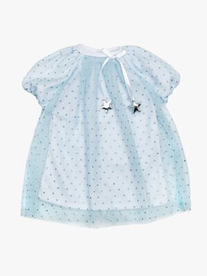 Skrållan Festkjole, Blå