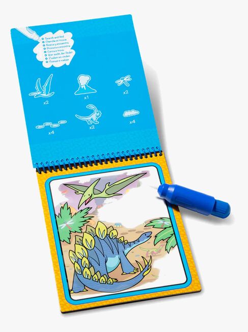 Melissa & Doug Water Wow! Malebog Dinosaurer