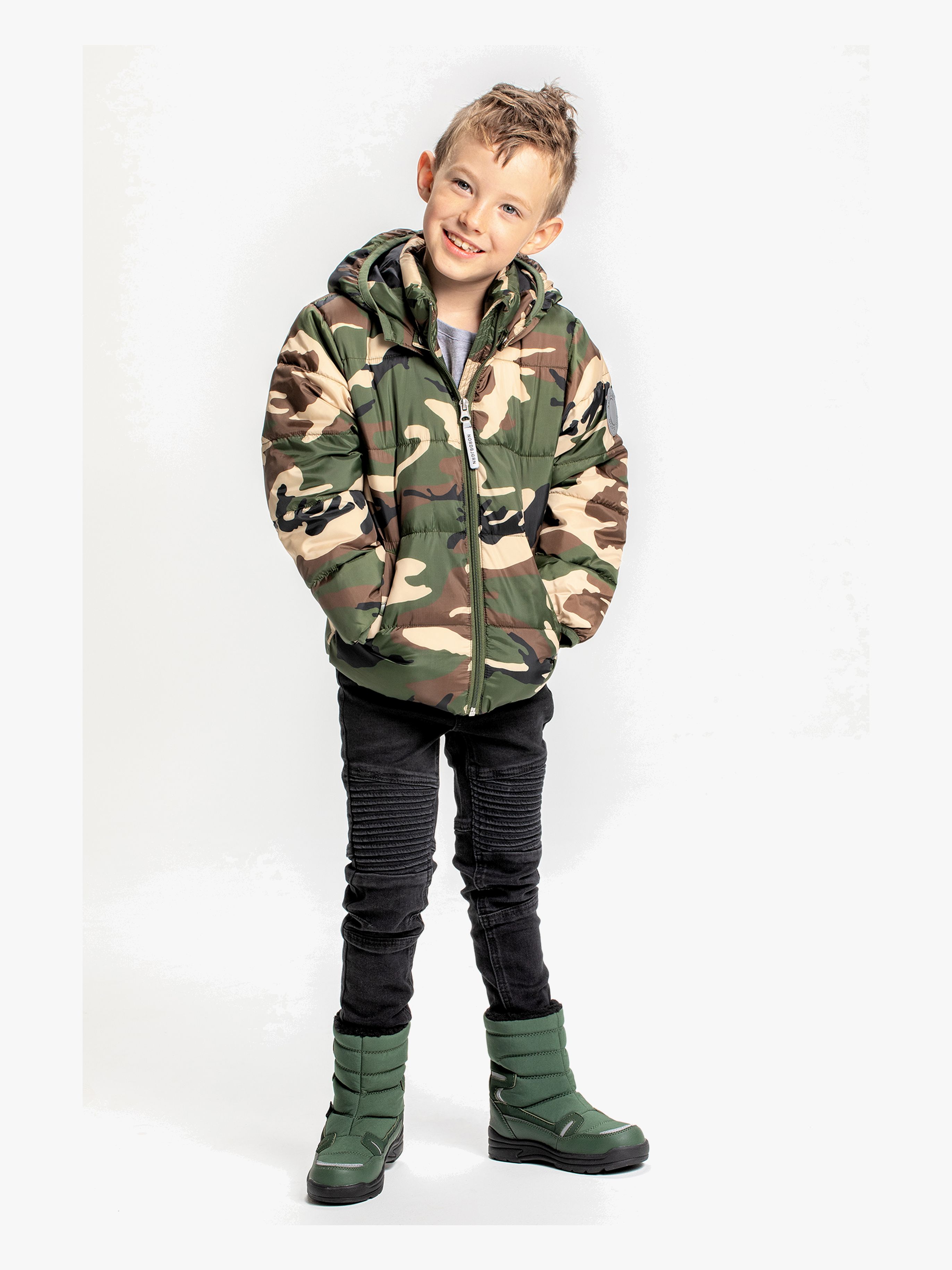 Nordbjørn Narvik Dynejakke, Camo, 86-92